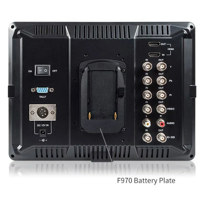 FEELWORLD FWFW1018SPV1 10 Inch SDI Camera Field Monitor HD Display 1920x1200 3G-SDI Input  /  Output - 3