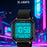 SKMEI 2559 Date Display Electronic Watch with EL Backlight Stainless Steel Strap Digital Wristwatch - Black Case - 2