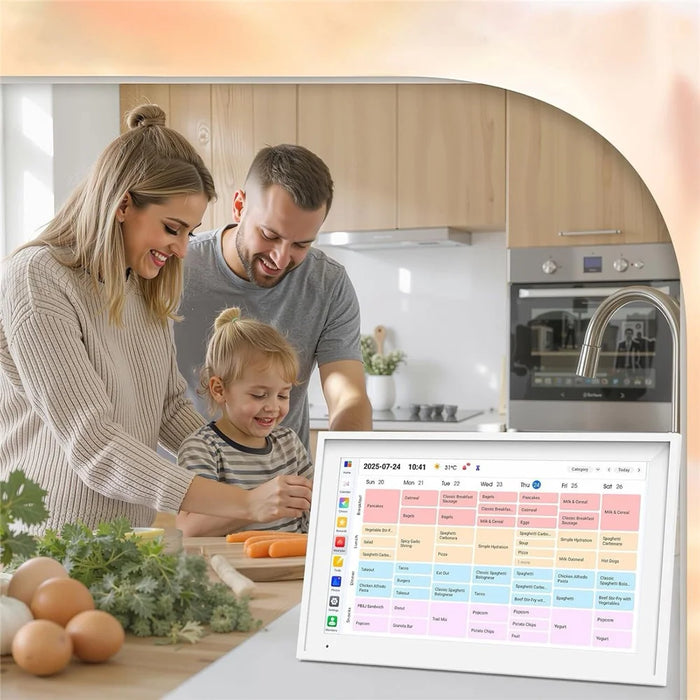 15.6 inch Smart Home Planning Touch Display Multi Task Management Digital Calendar HD Family Organizer for Schedule Display - 3