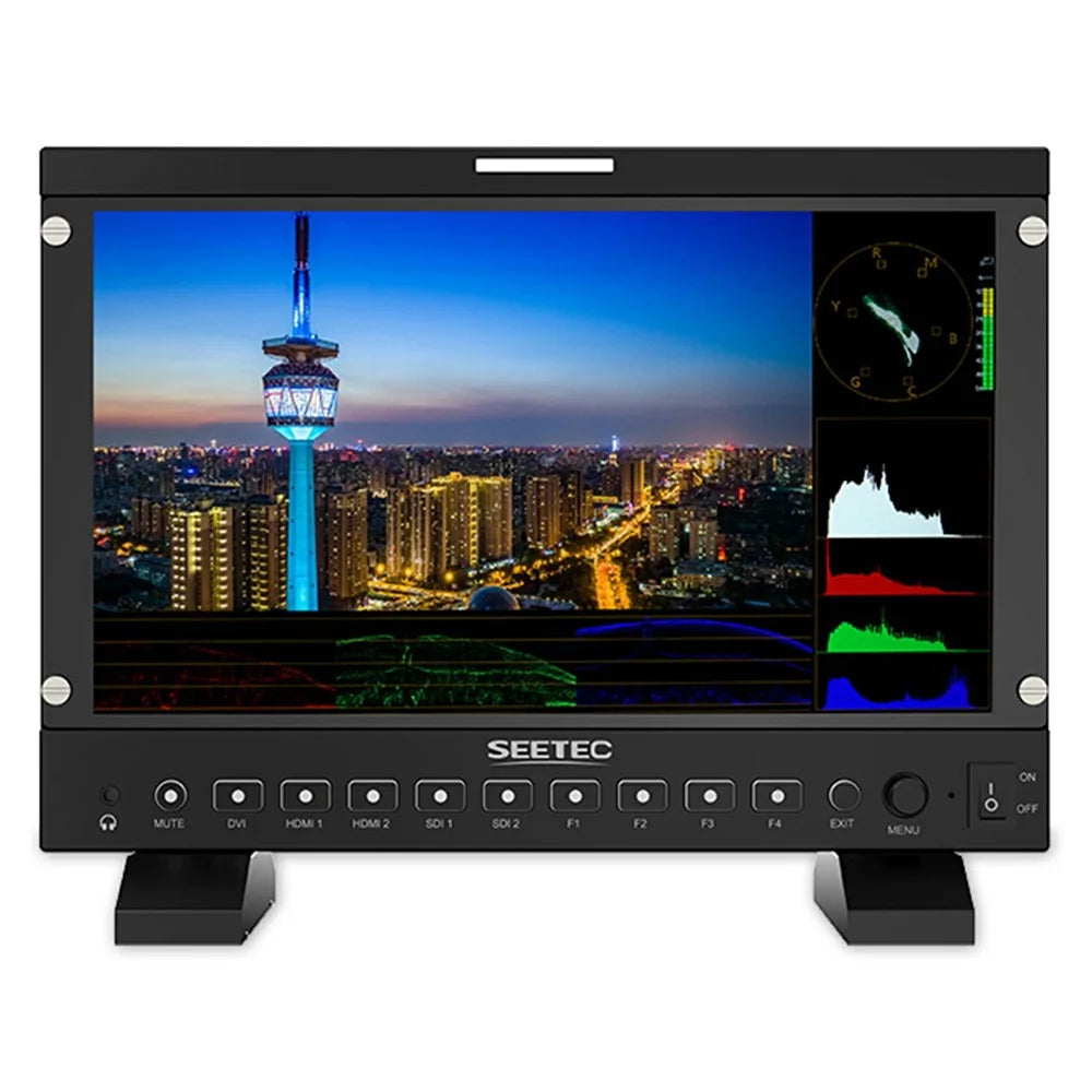 SEETEC P133 PRO 13.3 Inch 1000nits High Brightness Director Monitor 4K 60Hz HD HDR Waveform - US Plug - 1