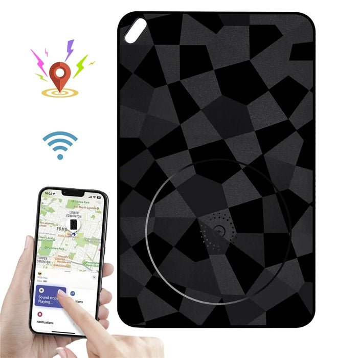 K18 Smart Item Finder Waterproof Anti-Loss Tracker with Alert for Keys  /  Wallets  /  Luggage - Black - 1