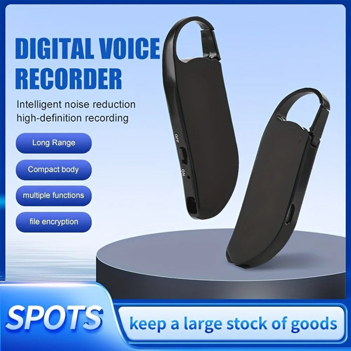 V11 8GB Digital Voice Recorder Multi-function Smart Noise Reduction Voice Activated MP3 Player USB Drive - 2