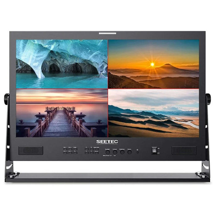 SEETEC ATEM215S 21.5 inch IPS FHD 1920x1080 Broadcast Multi-Viewer 3G-SDI  /  HD Studio Production Display - US Plug - 1