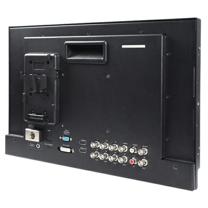 SEETEC P173-9HSD-CO 17.3 inch Aluminum Case Mountable Director Monitor 3G-SDI  /  HD 1920x1080 FHD Rack Broadcast Viewing Unit - US Plug - 2