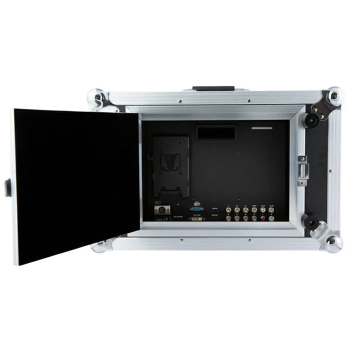 SEETEC P173-9HSD-CO 17.3 inch Aluminum Case Mountable Director Monitor 3G-SDI  /  HD 1920x1080 FHD Rack Broadcast Viewing Unit - US Plug - 3