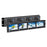 FEELWORLD Q41 4.5 inch 2RU Rack-Mount Broadcast Display 3G-SDI  /  4K HD  /  AV Quad-Screen Broadcast Multi-Viewer - US Plug - 1