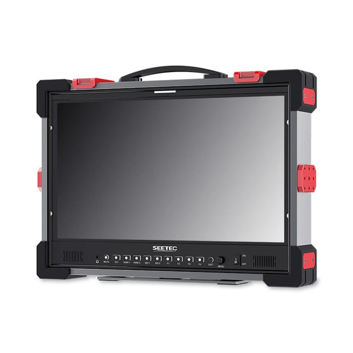 SEETEC P215 PRO-CO 21.5 inch 4K 60P Podcast Viewing Unit 1000 Nits High Brightness Broadcast Display HD In  /  Out - US Plug - 2