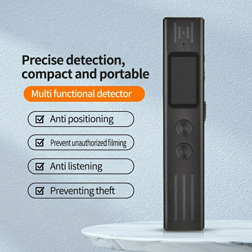 ZD09 Wireless Signal Scanner Adjustable Sensitivity Hidden Camera Finder Anti-Positioning Infrared Camera Detector - 2