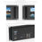 FEELWORLD D71 PLUS-H Dual 7 Inch 1920x1200 IPS Screen 3RU Rack Mount Monitor 4K HD  /  Waveform  /  Vector Scope - US Plug - 5