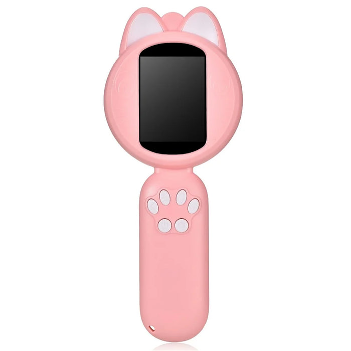 XM020A Digital Microscope for Kids 2.0 Inch IPS Color Screen Magnifier 4X Zoom LED Illumination STEM Learning Tool - Pink - 2