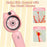 XM020A Digital Microscope for Kids 2.0 Inch IPS Color Screen Magnifier 4X Zoom LED Illumination STEM Learning Tool - Pink - 5