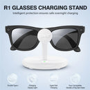 Charging Stand AR Smart Glasses For Ray-Ban Meta Wayfarer  /  Skyler /  Headliner  /  Oakley HSTN USB-C Docking Station for Desktop - White - 4