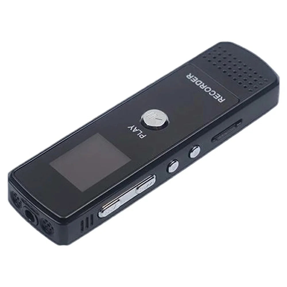N36 8GB Digital Voice Recorder with A-B Repeat One-Click Recording Pen HD Noise Reduction - Black - 1
