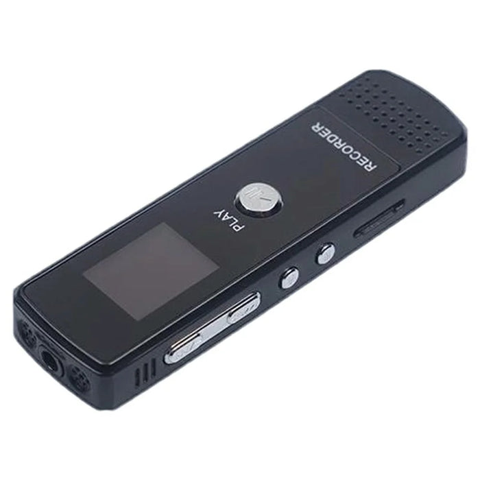 N36 8GB Digital Voice Recorder with A-B Repeat One-Click Recording Pen HD Noise Reduction - Black - 1