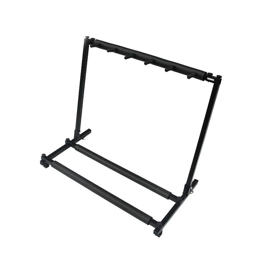 JYC-J-P5 5 Slots Guitar Floor Stand Universal Guitar Display Holder Rack for Acoustic Electric Guitar Bass - 4
