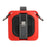 For Bose SoundLink Micro II Bluetooth-Compatible Speaker Silicone Protective Case Drop-Proof Speaker Cover with Shoulder Strap and Carabiner - Red - 4