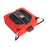 For Bose SoundLink Micro II Bluetooth-Compatible Speaker Silicone Protective Case Drop-Proof Speaker Cover with Shoulder Strap and Carabiner - Red - 5