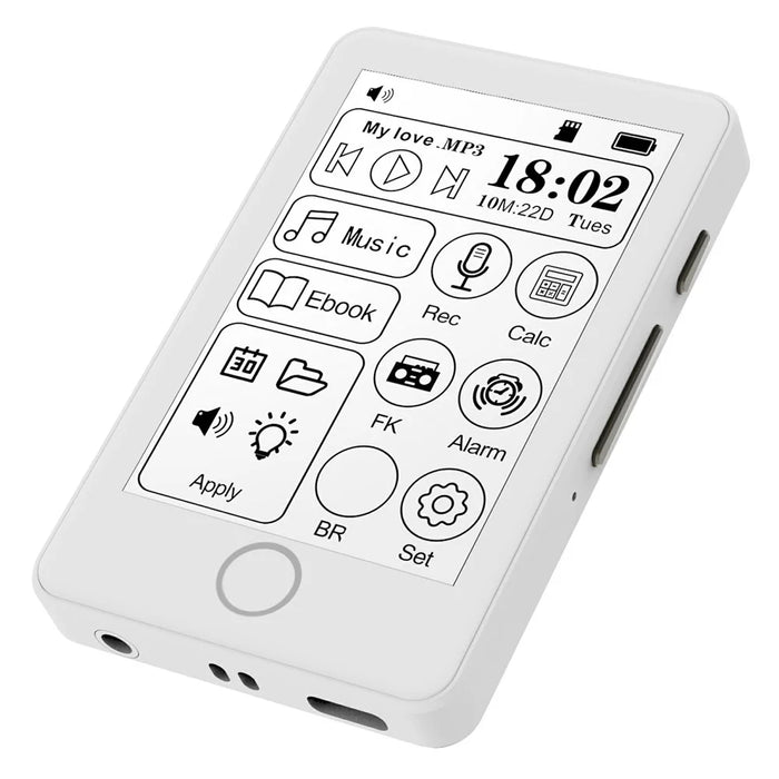 2.7 inch Hi-Fi Sound E-Ink MP3 Player Digital Paper Display MP4 Novel Reader Eye-Care E-Book Reader - 3