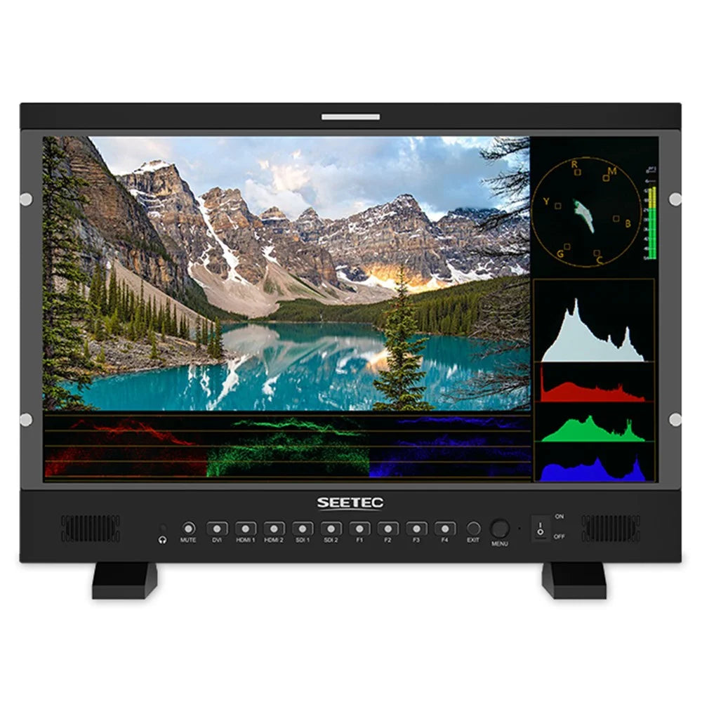 SEETEC P215 PRO 21.5 inch 1920x1080 FHD Broadcast Monitor 1000nit High Brightness IPS Monitor - US Plug - 1
