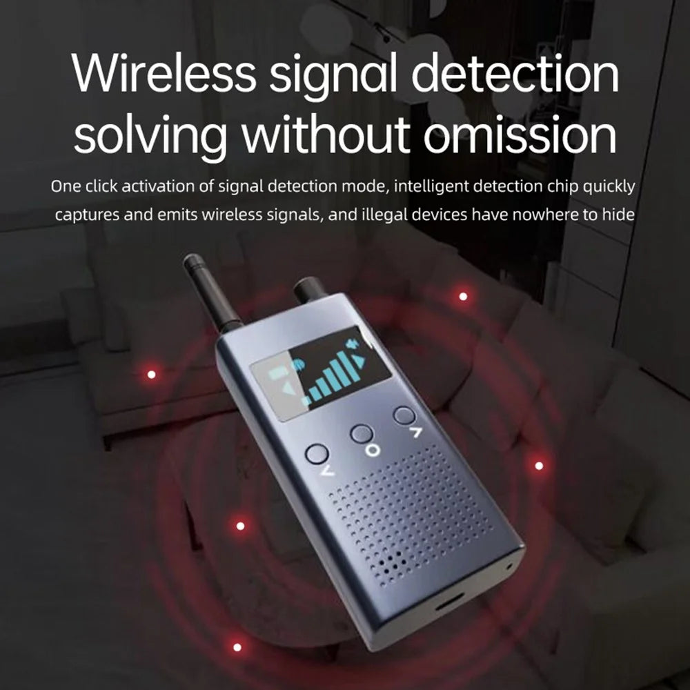 T19 Multi-Functional Wireless WiFi Camera Detector Home Mini Display Detector with IR Spectrum GPS Detection - 3