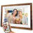 32GB 10.1 Inch Frameo Digital Photo Frame WiFi Smart Digital Picture Frame with IPS Touch Screen Wood Frame - US Plug - 2