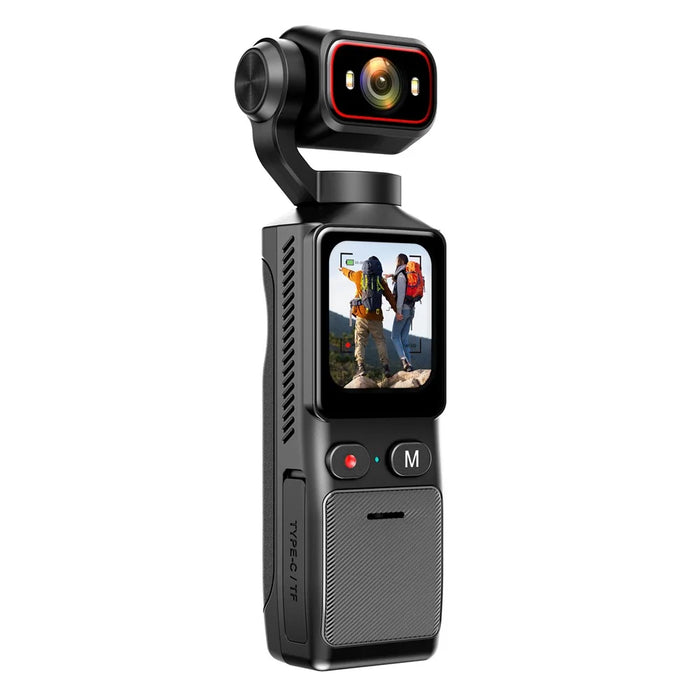 L19 4K Action Camera Anti-Shake VLOG Pocket Camera with 1.69 inch Touch Screen and Wi-Fi Connectivity for Cycling - 1