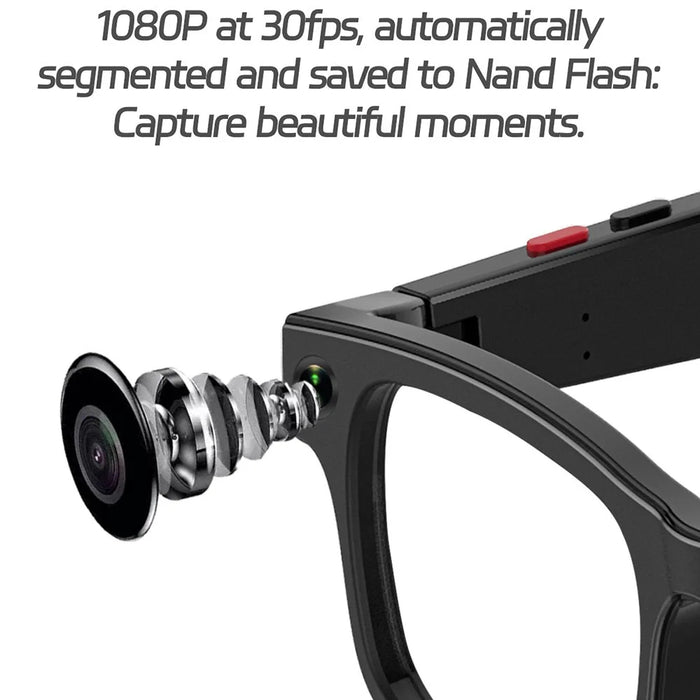 AIMB-G1 Smart AI Glasses Camera Translation Glasses First-Person View with Photo / Video Recording, Interchangeable Lenses - 3