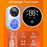 BITVAE X122 Infrared Sensing Toothbrush Sterilizer Cleaner Wall-Mounted UV Disinfection Toothbrush Dryer with LED Smart Screen - 2