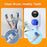BITVAE X122 Infrared Sensing Toothbrush Sterilizer Cleaner Wall-Mounted UV Disinfection Toothbrush Dryer with LED Smart Screen - 5