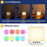 202 White Noise Sound Machine USB Rechargeable Night Light Sleep Aid with Timer for Bedroom Nursery Room - 3