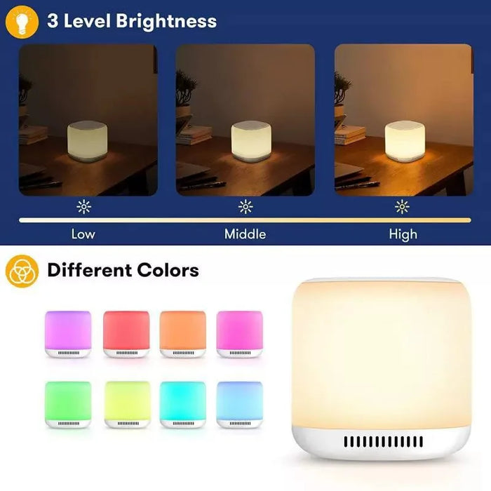 202 White Noise Sound Machine USB Rechargeable Night Light Sleep Aid with Timer for Bedroom Nursery Room - 3