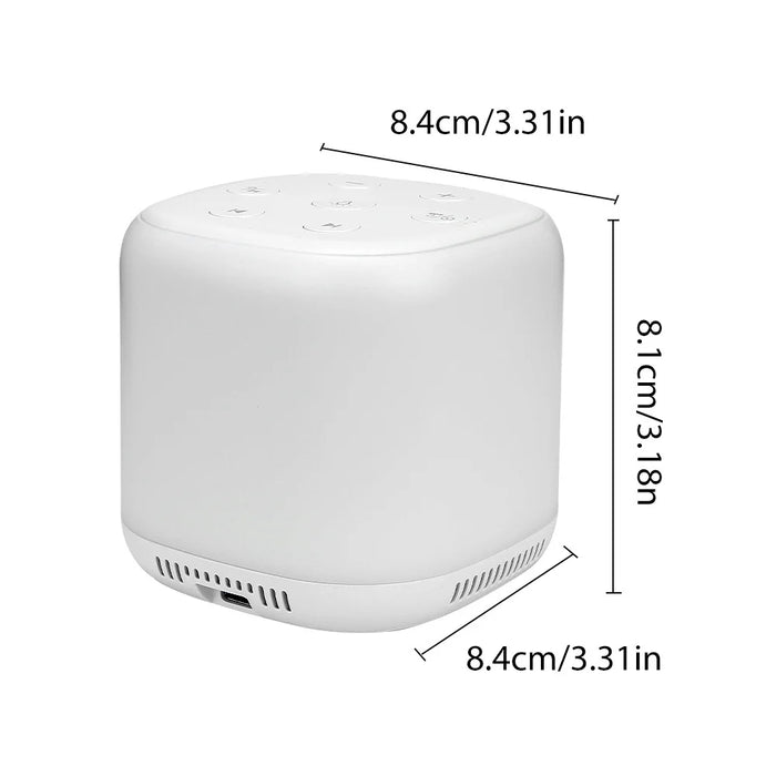 202 White Noise Sound Machine USB Rechargeable Night Light Sleep Aid with Timer for Bedroom Nursery Room - 6