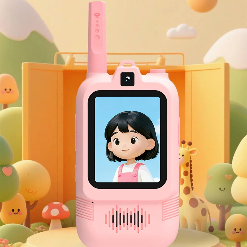 HK200 2.0 Inch Dual Camera Video Walkie Talkie Set for Kids Two-Way Radio Intercom with Photo Capture  /  Voice Chat - 5