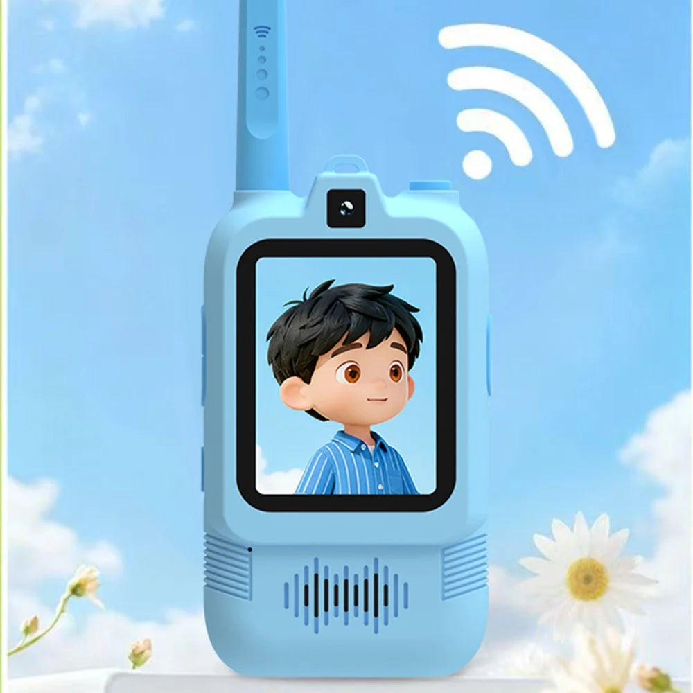 HK200 2.0 Inch Dual Camera Video Walkie Talkie Set for Kids Two-Way Radio Intercom with Photo Capture  /  Voice Chat - 6