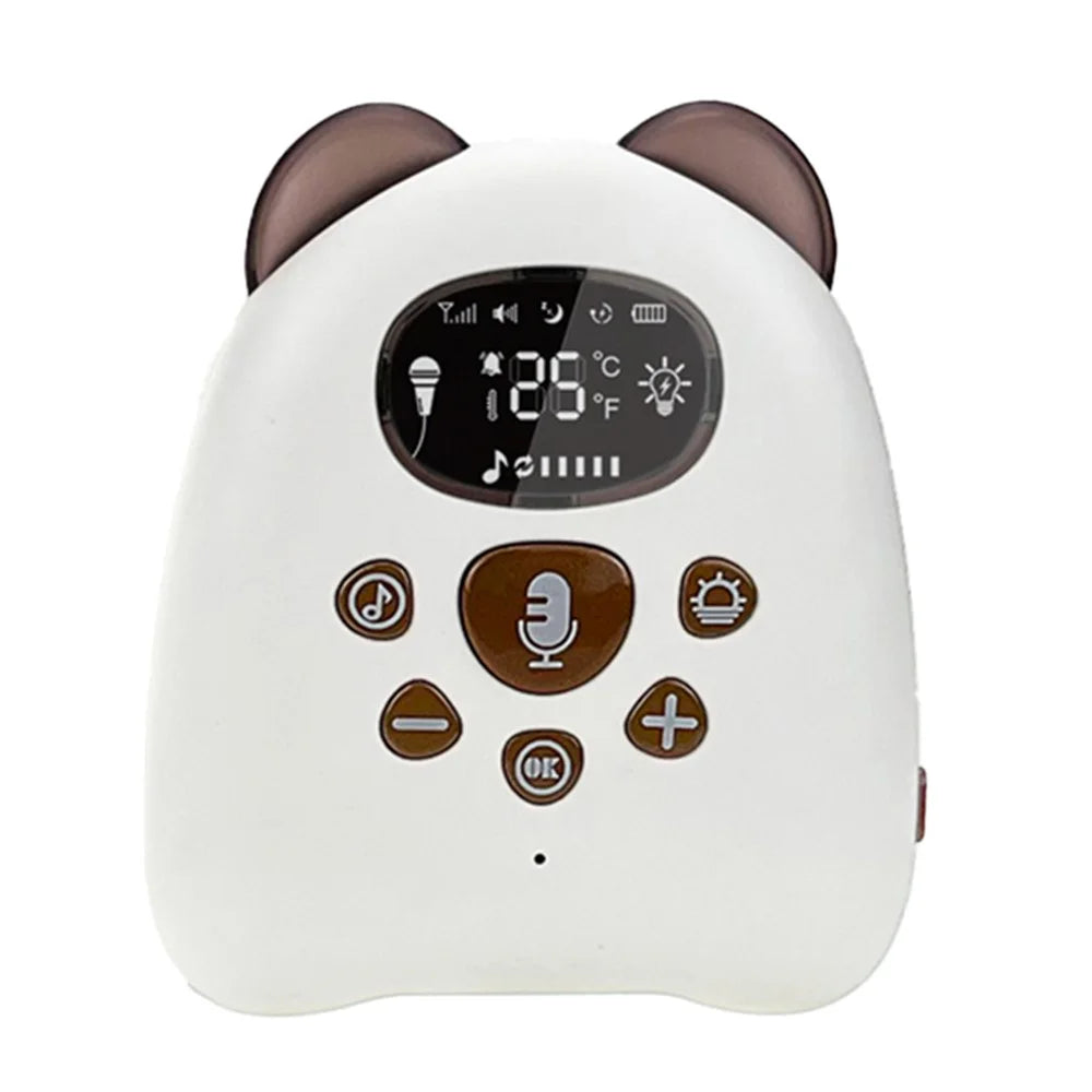 V50 Wireless Two-Way Audio Baby Monitor Voice Detection Alert Music Playback Monitoring Device - 1