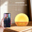 SH08A Wood Grain LED Night Light Alarm Clock Sunrise Colorful Ambient Lamp with White Noise Speaker / FM Radio - US Plug - 6