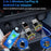 M47 2 in 1 AI Box Wireless Car Adapter for Car Play  /  Android Auto Upgrade Wired to Wireless Converter - 7