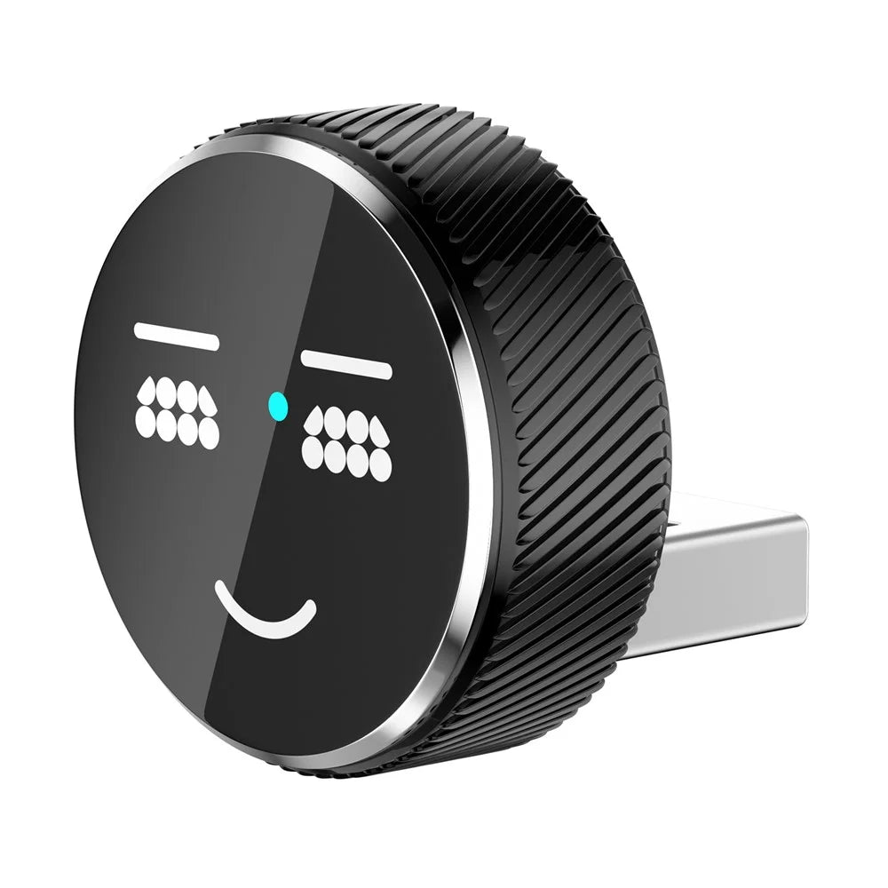 M48 2 in 1 AI Box Cute Pattern Wireless Car Play Adapter for Car Play  /  Android Auto Wired to Wireless Converter - 1