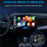 M48 2 in 1 AI Box Cute Pattern Wireless Car Play Adapter for Car Play  /  Android Auto Wired to Wireless Converter - 4