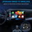 M49 2 in 1 Ai Box Smile Pattern Wireless Car Adapter for Car Play  /  Android Auto Wired to Wireless Converter - 4