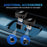 M62 2 in 1 AI Box Wireless Car Play Adapter for Built-in Car Play  /  Android Auto Wired to Wireless Converter - Black - 5