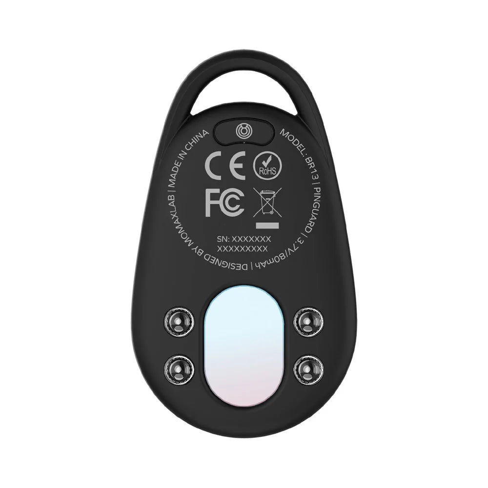 MOMAX PinGuard Camera Detection Tracker Anti-Lost Device Dual Function Anti-Peeping  /  Locator for Travel  /  Hotel Safety - Black - 1