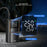 XUNDD XDOT-088 Digital Display Pump for Vehicle  /  Bicycle  /  Ball Portable Smart Tire Inflator with Emergency LED Light - Black - 2