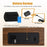 GS-G60 Wood Grain Digital Clock 1.8 Inch LED Display Dual Alarm Clock with Adjustable Volume and Brightness - Walnut - 2