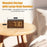 GS-G60 Wood Grain Digital Clock 1.8 Inch LED Display Dual Alarm Clock with Adjustable Volume and Brightness - Walnut - 6