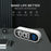 GS-8811 LED Mirror Alarm Clock Digital Display Thermometer Hygrometer Smart Music Clock - White - 4