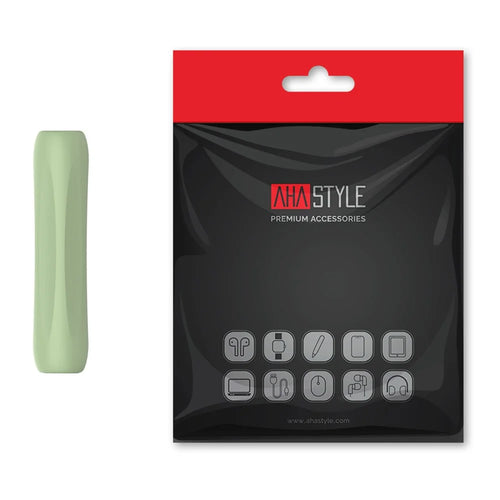 AHASTYLE PT113-1 Silicone Case for Apple Pencil (2nd Generation)  /  Pencil (1st Generation) Grip Sleeve Stylus Protective Cover - Green - 1