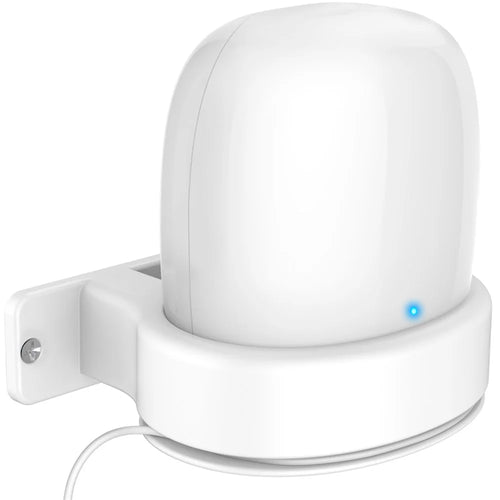 AHASTYLE DD03 For Google Nest WiFi Pro Holder Stand Space Saving Wall Mount Bracket - White - 1