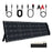 170W High Power 4-Fold Portable Solar Panel Outdoor Foldable Solar Charger with Stand - Monocrystalline Silicon Solar Cell/101668 - 1