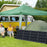 170W High Power 4-Fold Portable Solar Panel Outdoor Foldable Solar Charger with Stand - Monocrystalline Silicon Solar Cell/101668 - 4